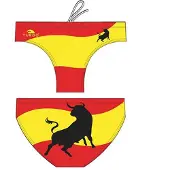 Turbo Bull Spain Swimming Brief Jaune,Rouge 9-10 Years Garçon