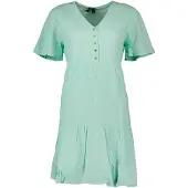 Vero Moda Satina Short Sleeve Short Dress Vert L Femme