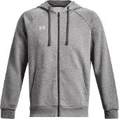 Under Armour Veste de survêtement 'Rival' gris / blanc