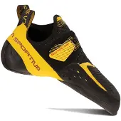 La Sportiva Solution Comp, Escalade, Homme, Chaussures, K00Y00 Noir/Jaune, 36 -