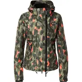 Superdry Veste mi-saison kaki / vert foncé / corail