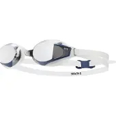 Tyr Stealth-x Performance Mirror Swimming Goggles Argenté