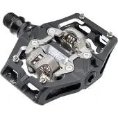 Leatt Allmtn 6.0 Clip-in 95x70mm Pedals Argenté