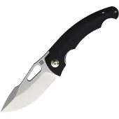 Artisan Couteau pliant Xcellerator, Stonewashed, Black Micarta