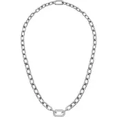 Daniel Wellington Collier de luxe en acier avec cristaux Crystal Link DW00400607, (Acier inoxydable, Cristaux)