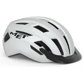 Met casque de vélo Allroad , Blanc - Matt, L