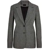 MADELEINE Blazer gris argenté