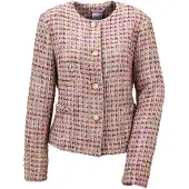MADELEINE Blazer olive / rose / blanc perle