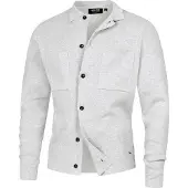 INDICODE JEANS Vestes en maille 'Bellino' gris chiné