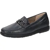 Sioux Mocassin ' Cortizia-718-H-SC ' bleu foncé