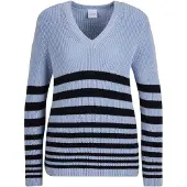 MADELEINE Pull-over marine / noir