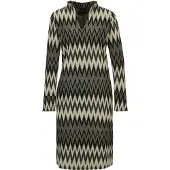 MADELEINE Robe beige / gris / olive