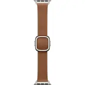 Apple Modern Buckle (42 mm, Polyester), Sangles de montre, Marron