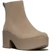 FitFlop Platfforms Suede Heel Boots Marron EU 41 Femme