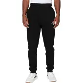 FILA Hommes, Pantalon, Spodnie męskie Fila Bovrup czarne FAU0146 80010 M, Noir, (M)