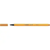 Stabilo Feutres fins - point 88 - Pack de 10 - ocre foncé (10x)