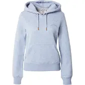 Superdry pour femme. W2012559A Sweat-shirt Essential Logo bleu (L), Casuel, Coton, Manche longue