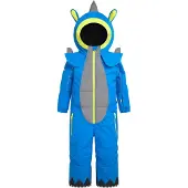 WEEDO FUNWEAR Costume fonctionnel 'RHINO' bleu / gris / vert fluo