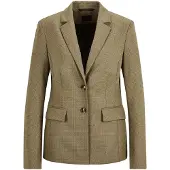 MADELEINE Blazer vert pastel / noir