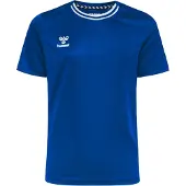 Hummel T-Shirt fonctionnel bleu cobalt / blanc