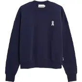 Armedangels Sweat-shirt 'ALIZAA' bleu foncé / blanc