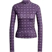 Adidas Moonboot Long Sleeve T-shirt Violet L Femme