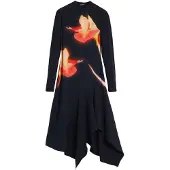 Desigual Robe orange / noir