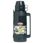 Thermos Mondial - Bouteille isotherme - 1L - Noir - D11xh34cm