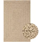 vidaXL Tapis ZIZUR 200x290 cm aspect de jute intérieur et extérieur