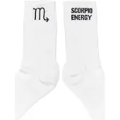 DEF Chaussettes 'Zodiac' noir / blanc