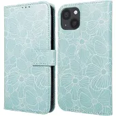 IMoshion Étui de télephone portefeuille Design Apple iPhone 14 - Botanica