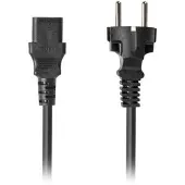 Lanberg Ca-c13c-15cc-0018-bk Câble électrique Noir 1,8 M Coupleur C13