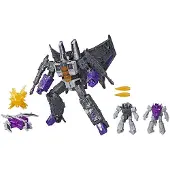 Hasbro Wfc Voyager Skywarp Battle Pack Figure Gris