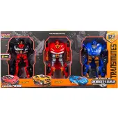 Speed Car Figurine Transrobot-3 Véhicules Larges (46452)
