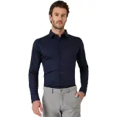 Desoto Chemise 'Modern Kent' bleu marine