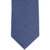 Profuomo Originale Cravate bleu, Faux uni