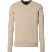 Casamoda Pull Col-V Ecru