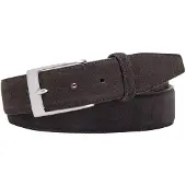 Profuomo Ceinture Suede Marron Foncé