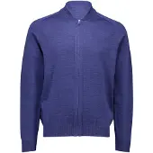 Maerz Merino Superwash Classic Fit Cardigan Mer profonde, Unicolore
