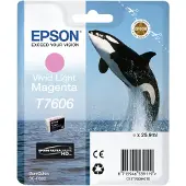 Epson T7606 (C13T76064010) Cartouche d'encre magenta clair vif
