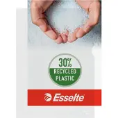 Esselte Chemise transparente A4 PP film transp Esselte, A4, PP film, indélébile, dessus et dessous (A4, 100x)