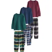 Next Pyjama bleu marine / émeraude / bordeaux / noir