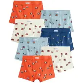 Next Sous-vêtements bleu clair / bleu foncé / orange / noir / blanc