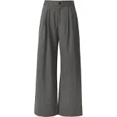 s.Oliver Red Label Pantalon gris / blanc