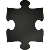 Securit PUZZLE - Kreidetafel
