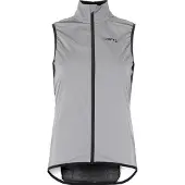 Craft Femmes, Gilet, Women's Adv Essence Lumen Wind Vest, Argent, Gris, (XL)