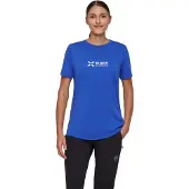 Mammut Eiger Logo Short Sleeve T-shirt Bleu M Femme