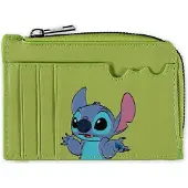 Difuzed Portfel na karty Lilo i Stitch w kolorze zielonym, licencjonowany produkt