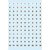 Herma Numéros adhésifs 4128 chiffres
