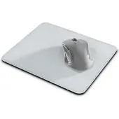 Hama Aspect cuir (S), Tapis de souris, Blanc